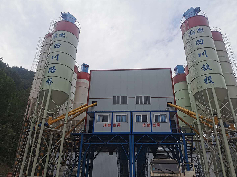 hsz120混凝土攪拌站